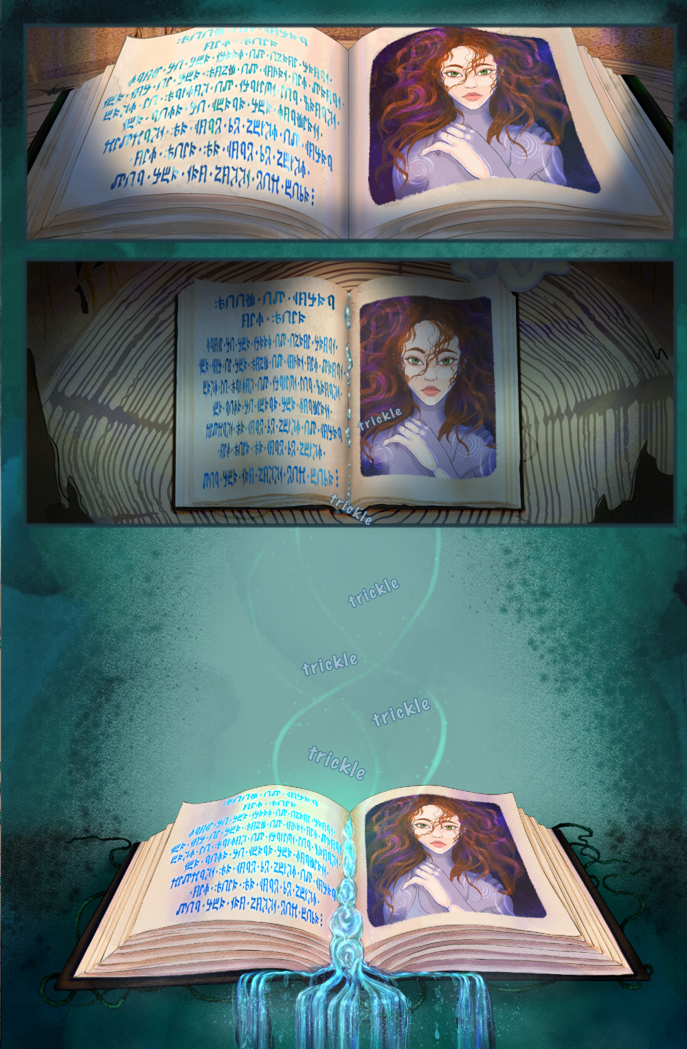There there, don't be sad, uh, book.